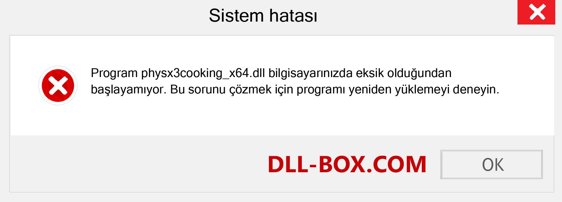 physx3cooking_x64.dll dosyası eksik mi? Windows 7, 8, 10 için İndirin - Windows'ta physx3cooking_x64 dll Eksik Hatasını Düzeltin, fotoğraflar, resimler